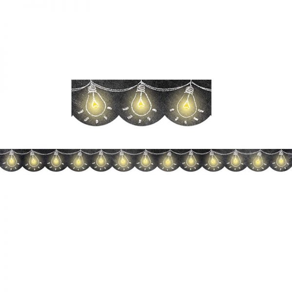 Creative Teaching Press® Light Bulbs Borders (Chalk)