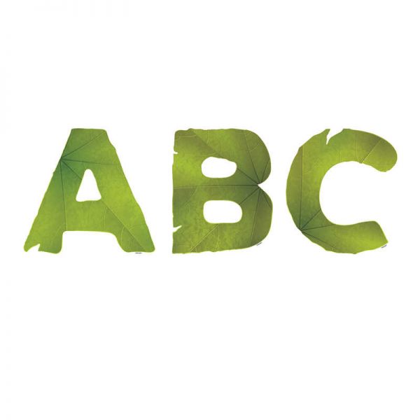 Creative Teaching Press® Leaves Punch-Out Uppercase Letters