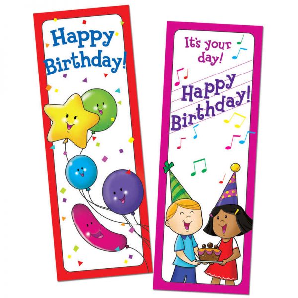 Creative Teaching Press® Happy Birthday, Bookmarks