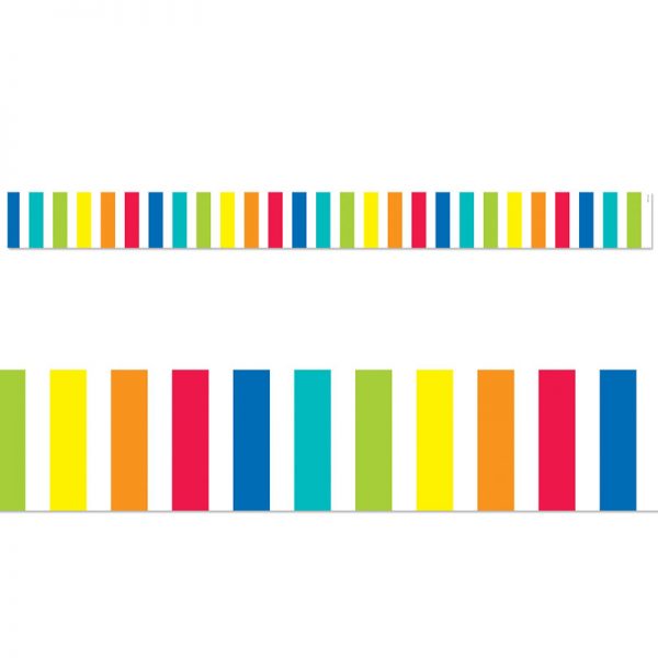 Creative Teaching Press® Rainbow Bold Stripes Border, 35 Feet