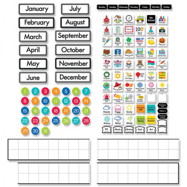 Creative Teaching Press® Linear Calendar Bulletin Board Set