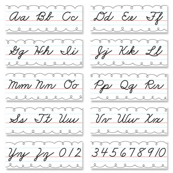 TeachersParadise - Creative Teaching Press® Cursive Alphabet Line ...