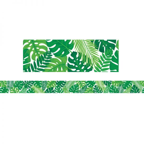 Creative Teaching Press® Palm Paradise Tropical Leaves Border, 35 Feet