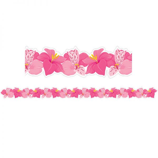 Creative Teaching Press® Pink Blooms Border, 35 Feet