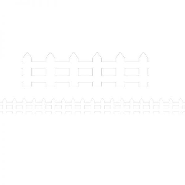 Creative Teaching Press® Picket Fence Border, 35 Feet