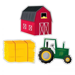 Creative Teaching Press® Farm Friends Farm Fun 6" Designer Cut-Outs, Pack of 36