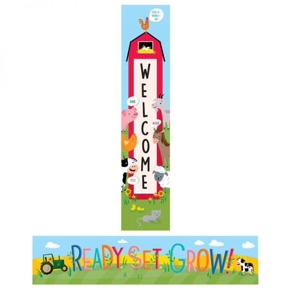 Creative Teaching Press® Farm Friends Welcome Banner