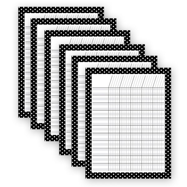 Creative Teaching Press Incentive Chart, 17" x 22", Pack of 6