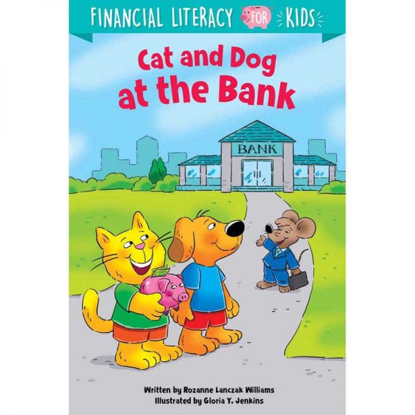 Creative Teaching Press® Cat and Dog at the Bank