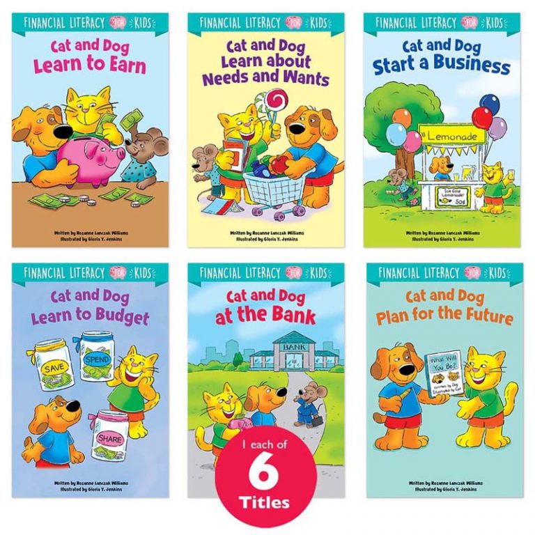 Creative Teaching Press® Financial Literacy for Kids 6-Book Pack