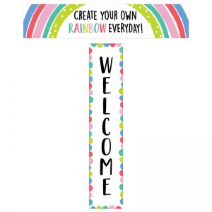 Creative Teaching Press® Rainbow Doodles Welcome Banner