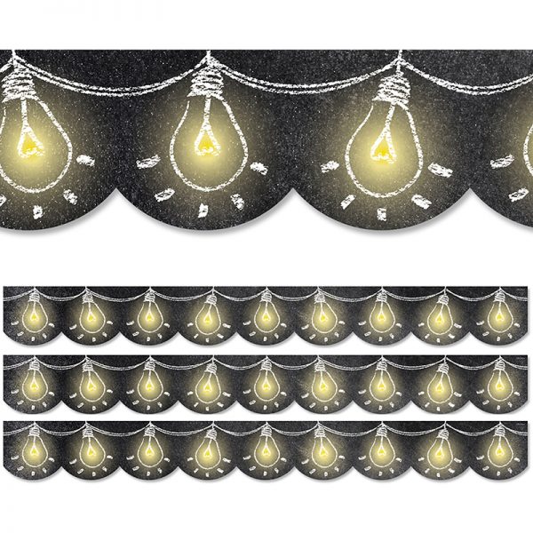 Creative Teaching Press® Lightbulbs EZ Border, 48 Feet, 3 Packs