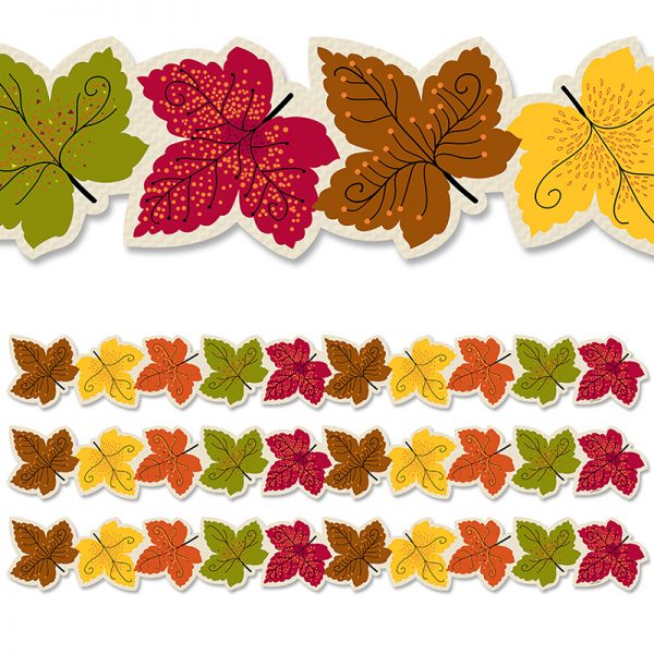 Creative Teaching Press® Maple Leaves EZ Border, 48 Feet, 3 Packs