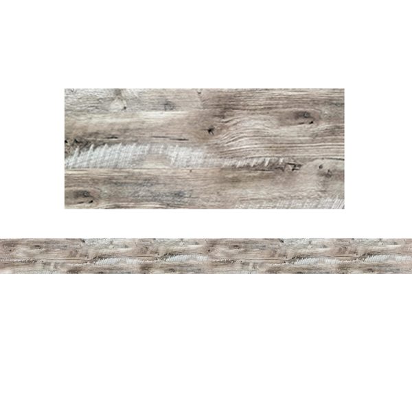 Creative Teaching Press Rustic Wood EZ Border, 48 Feet