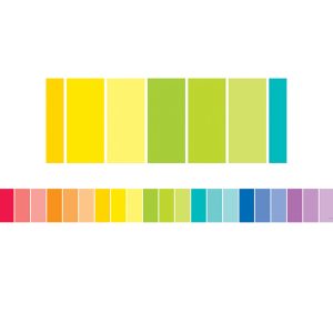 Creative Teaching Press Rainbow Paint Chip EZ Border, 48 Feet