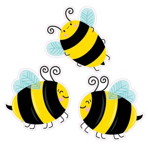 Creative Teaching Press Busy Bees 6" Designer Cut-Outs, Pack of 36