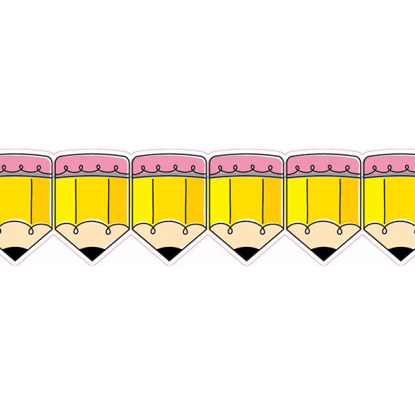 Creative Teaching Press Doodle Pencils EZ Border™, 48 Feet