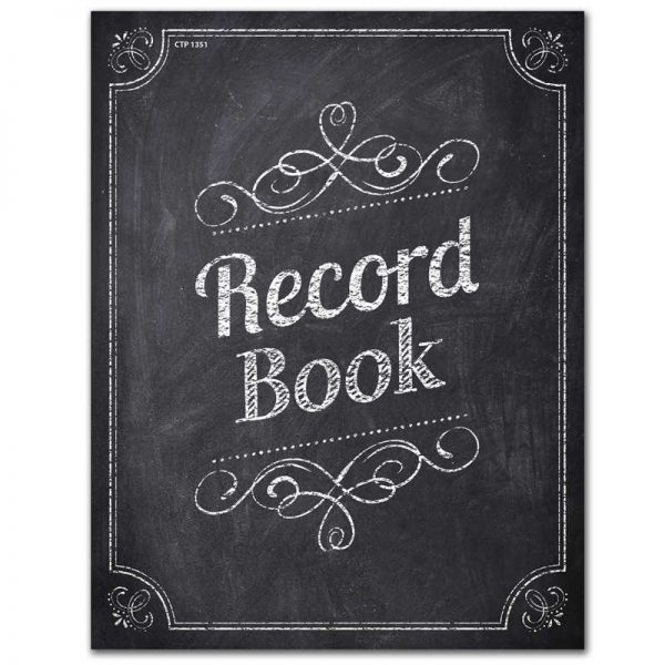 Creative Teaching Press® Chalk It Up! Record Book