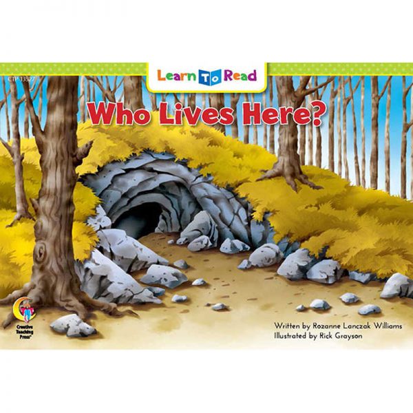Creative Teaching Press® Learn to Read Book, Who Lives Here?