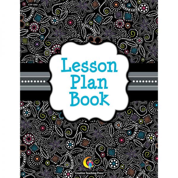 Creative Teaching Press® Black White Lesson Plan Book