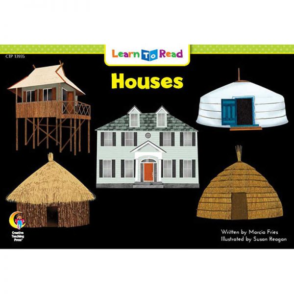 Creative Teaching Press® Learn to Read Book, Houses