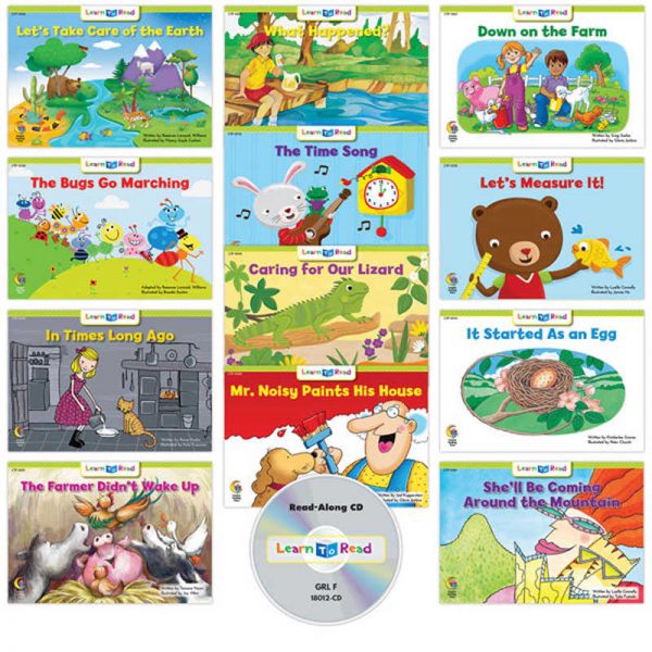 Creative Teaching Press® Learn to Read Variety Pack 12 with CD Level F