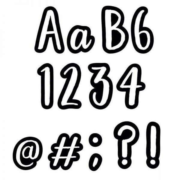 Creative Teaching Press® Bold & Bright Classroom Café 4" Designer Letters