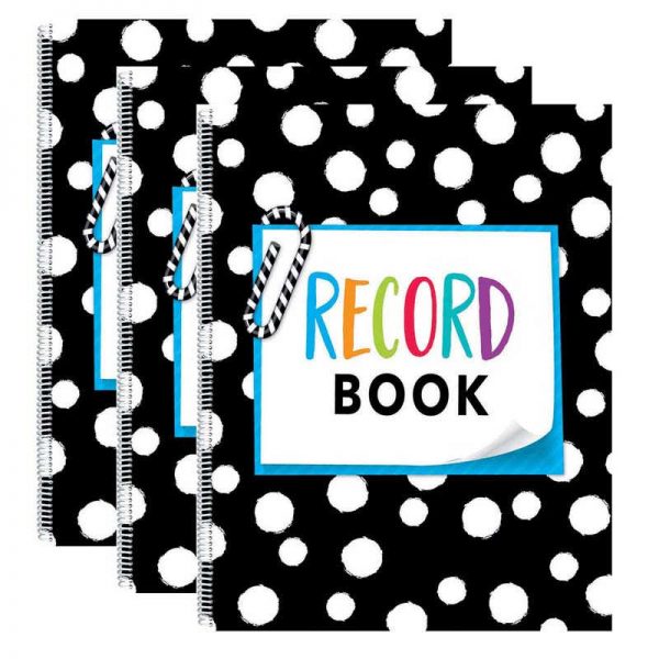 Creative Teaching Press® Bold & Bright Record Book, Pack of 3