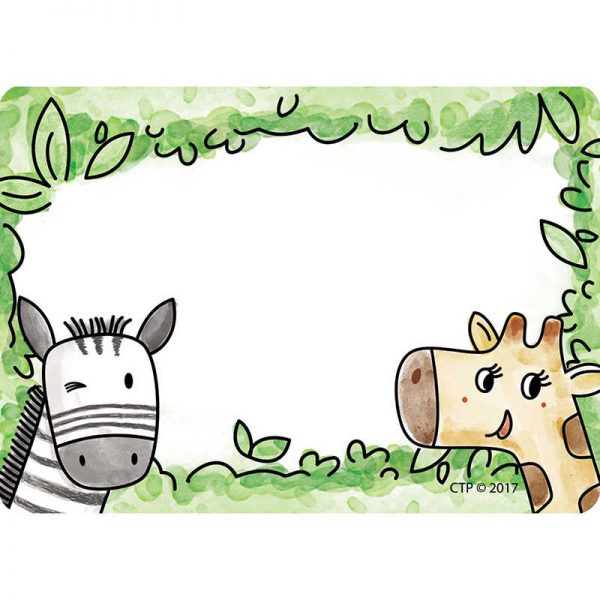 Creative Teaching Press® Safari Friends Name Tag Labels, 36/Pack