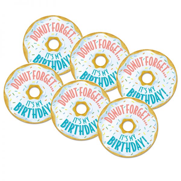 Creative Teaching Press® Mid-Century Mod Happy Birthday Badges, 36 Per Pack, 6 Packs