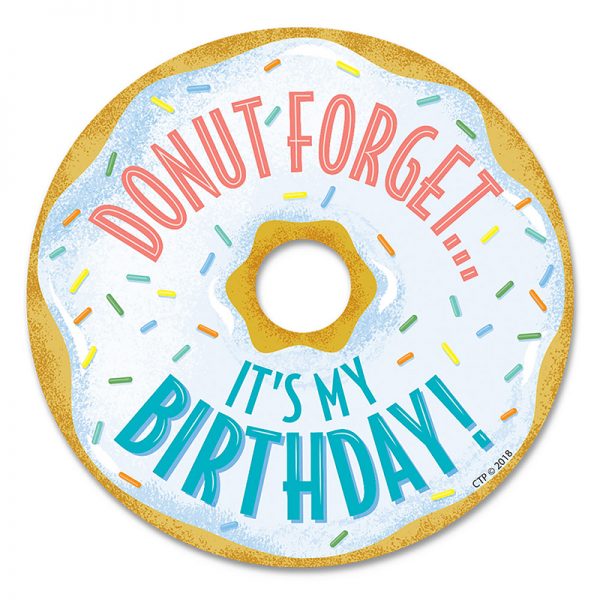 Creative Teaching Press® Mid-Century Mod Happy Birthday Badges, Pack of 36