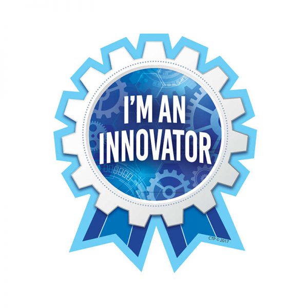 Creative Teaching Press® I'm an Innovator! Reward Badge, 36/Pack