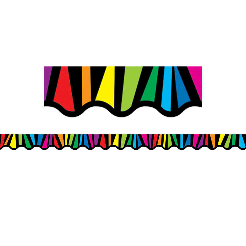 Creative Teaching Press® Rainbow Stripes Border, 35 Feet