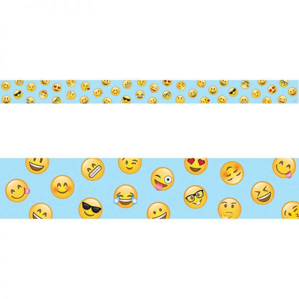 Creative Teaching Press® Emoji Fun Mini Emojis Border, 35 Feet