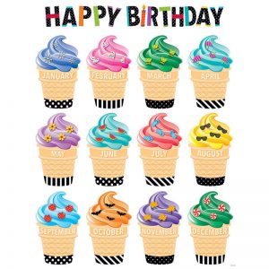 Creative Teaching Press® Bold & Bright Happy Birthday Chart