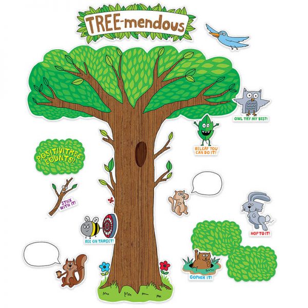Creative Teaching Press® So Much Pun Tree-mendous Bulletin Board Set