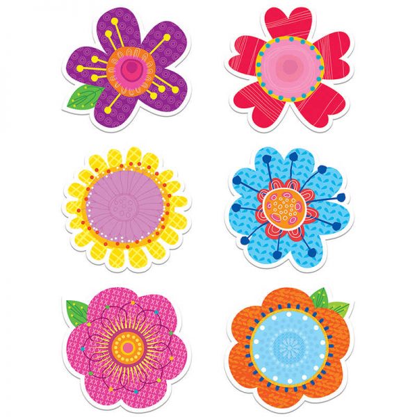 Creative Teaching Press® Springtime Blooms 6" Designer Cut-Outs