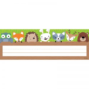 Creative Teaching Press® Woodland Friends Name Plate, 36 Per Pack