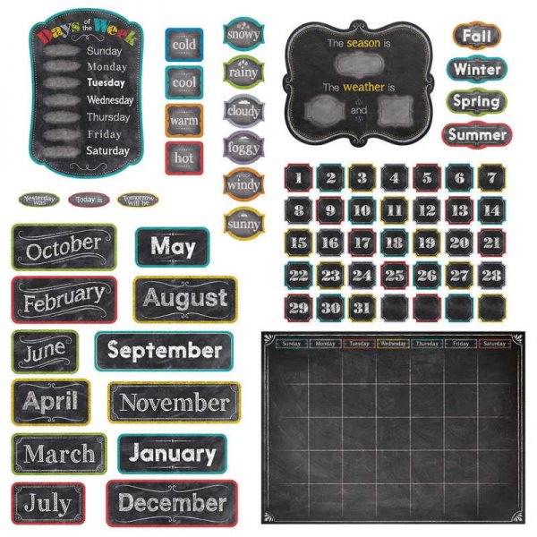 Creative Teaching Press® Chalk It Up! Calendar Set