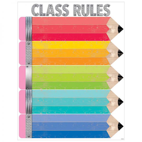 Creative Teaching Press® Upcycle Style Class Rules Chart