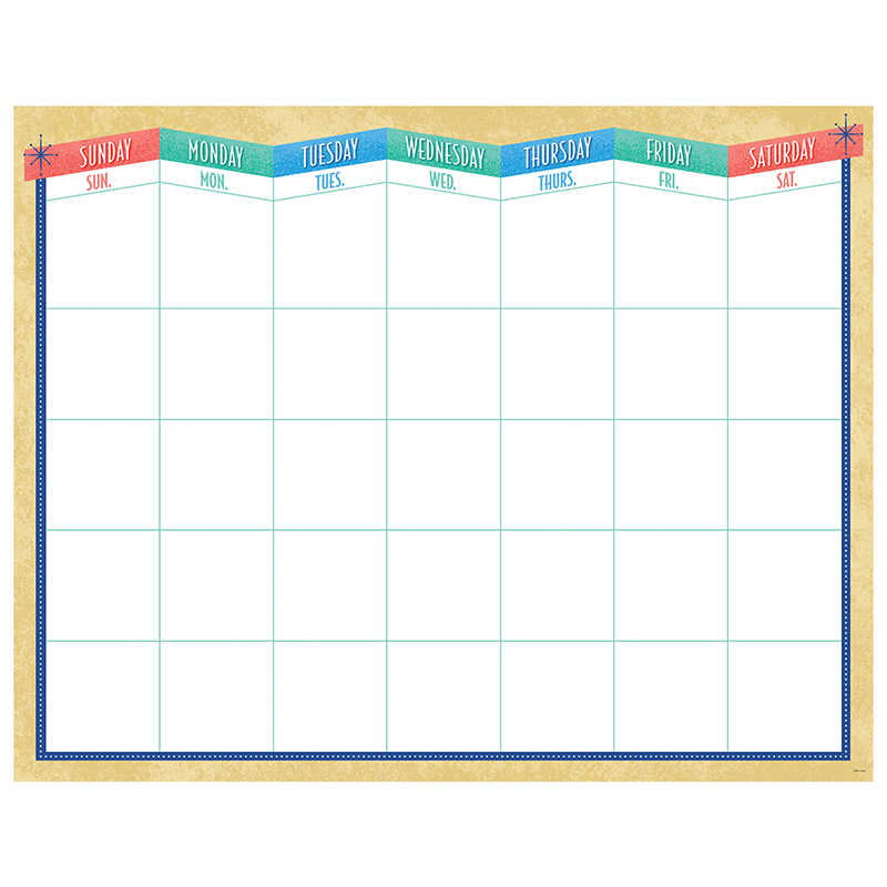 TeachersParadise - Creative Teaching Press® Mid-Century Mod Calendar