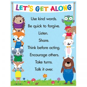 Creative Teaching Press® Woodland Friends Let's Get Along Chart