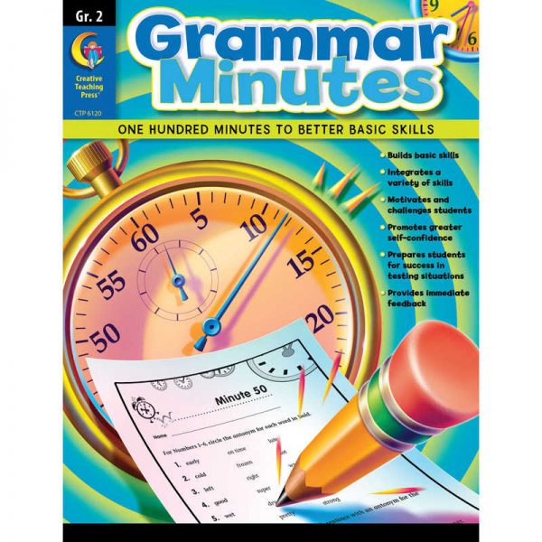 Creative Teaching Press® Grammar Minutes Book, Grade 2