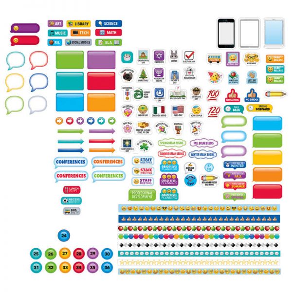 Creative Teaching Press® Emoji Lesson Planner Stickers