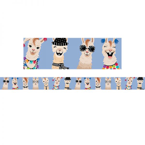 Creative Teaching Press® Llamas Border, 35 Feet