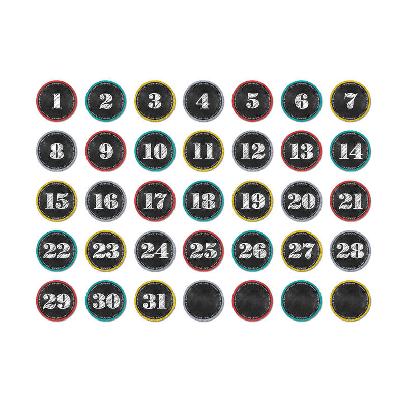 TeachersParadise Creative Teaching Press® Chalk It Up! Calendar Days