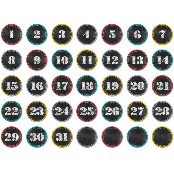Creative Teaching Press® Chalk It Up! Calendar Days, 35/Pack
