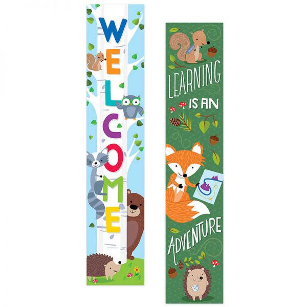 Creative Teaching Press® Woodland Friends Banner (2-sided)
