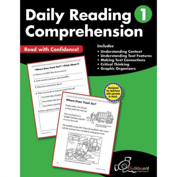 Creative Teaching Press® Daily Reading Comprehension Workbook, Grade 1