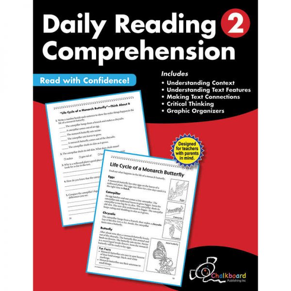 Creative Teaching Press® Daily Reading Comprehension Workbook, Grade 2